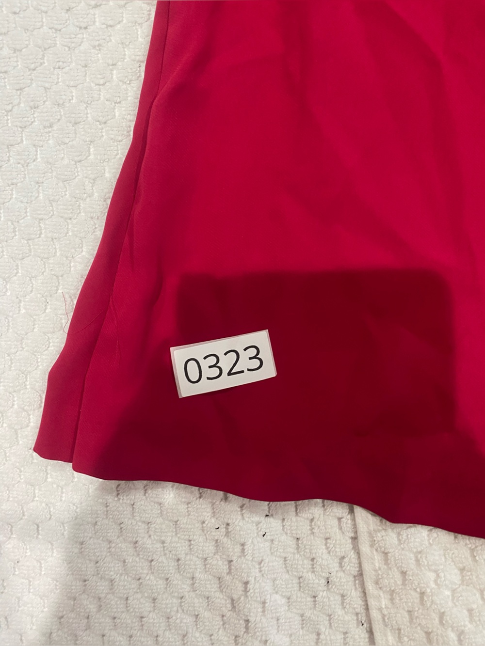 Women’s Red Sleeveless Romper - Picture 9 of 9